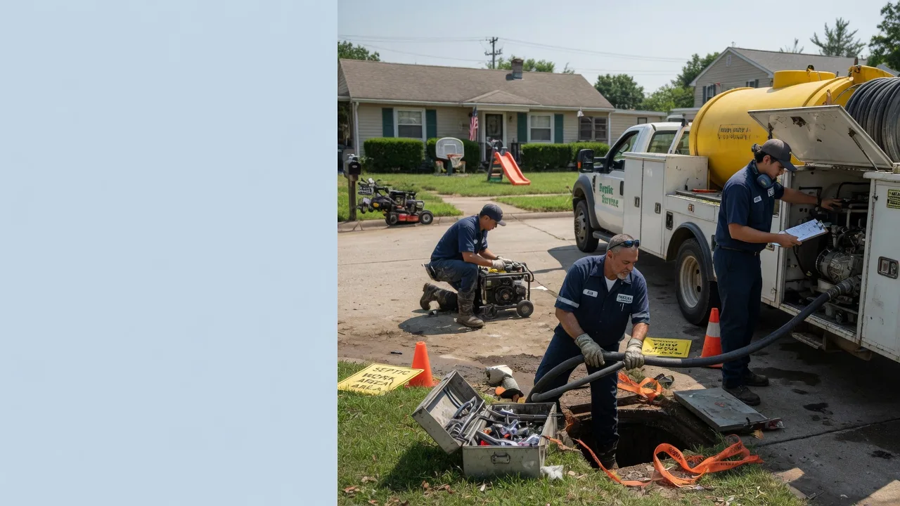Septic Tank Pumping in Fairmount, IN near me